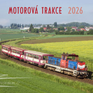 Kalendář nástěnný "Motorová trakce" 2026 /horizontální/